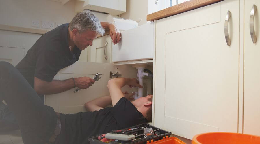Professional burst pipe repair services in Muldoon, TX
